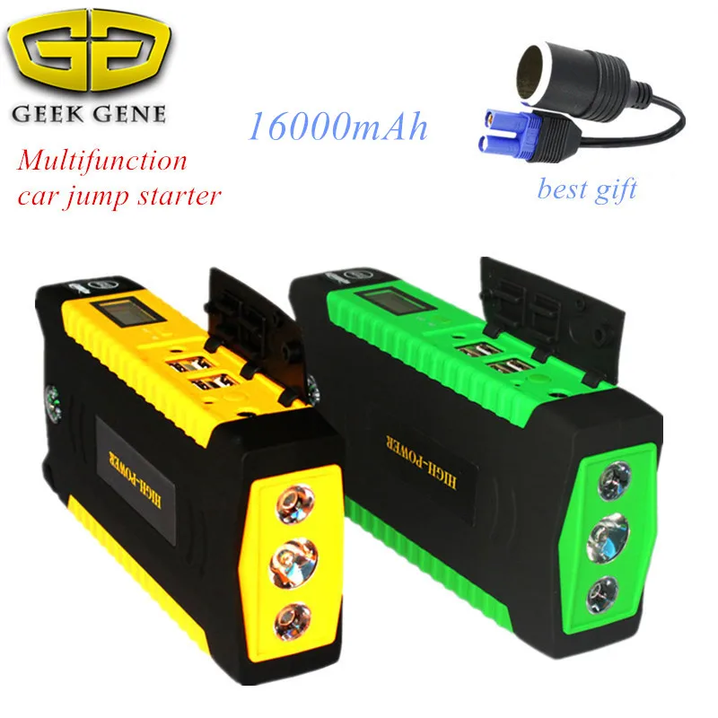 

2018 Mini Starting Device Car Jump Starter 600A Power Bank 12V Portable Car Charger For Car Battery Diesel Petrol Booster Auto