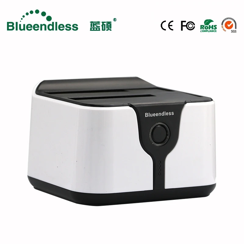  HD05 Aufgerüstet 2 Bay 25/3.5USB 30 zu SATA HDD SSD Docking Station Dual Bay Dock Station mit Klon 