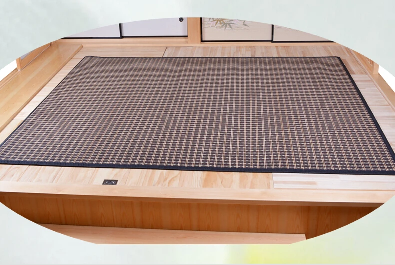 Japanese Floor Bamboo Carpet Pad Large Size 180/230cm Mattress Mat Portable Tatami Rug Design Fiber Oriental Carpet Black Japanese Floor Bamboo Carpet Pad Large Size 180/230cm Mattress Mat Portable Tatami Rug Design Fiber Oriental Carpet Black