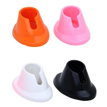 

1Pc Nail Polish Holding Tool Nail Art Manicure Nail Art Slanted Holder Tool Random Color