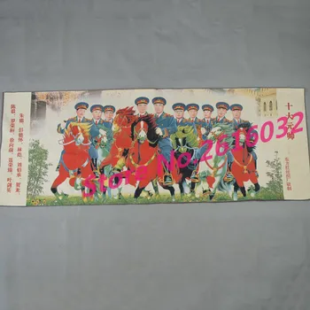 

Embroidery Chinese style decoration handmade silk painting 160x60cm wall decoration painting can be collected #5562