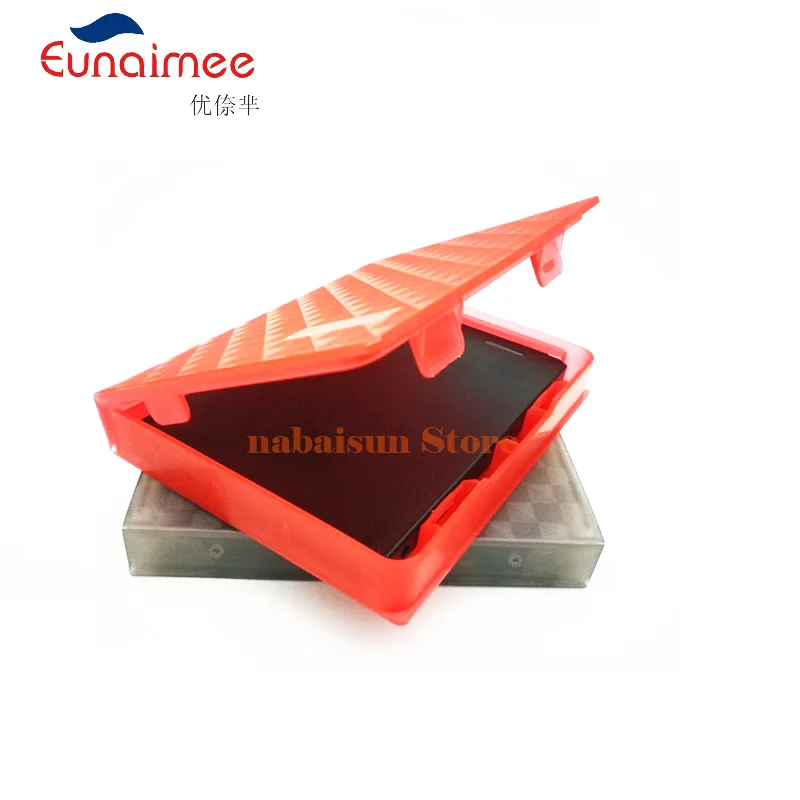 Eunaimee Портативный красочные мини-тонкий пластик жесткий диск чехол, 2,5 дюйма SSD чехол, Поддержка 2,5 дюйма жёсткий диск s