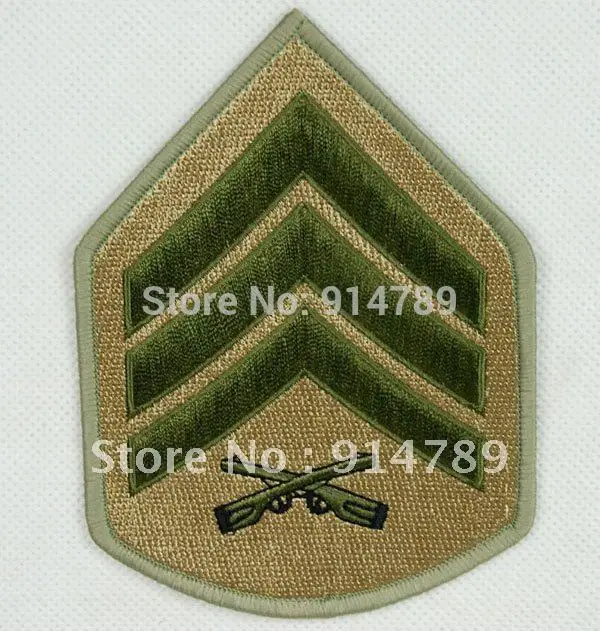 

US MARINES SERGEANT MILITARY EMBROIDERED PATCH -32265