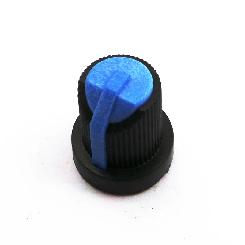 Hot sale pointer knob/A5 double color knob,The black and white