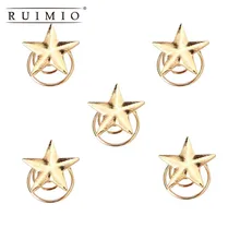 5 шт., новинка, мини металлические заколки с золотой звездой для женщин и девушек, заколки для волос, Спиральные заколки для волос, жемчужные Заколки, Кристальные стильные инструменты, аксессуары