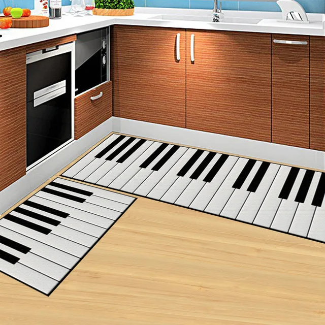 Пианино ключи 3D мультфильм каменный коврик для гостиной ковер для кухни коврики для ванной уличные детские спальни ковер для домашнего использования - Цвет: 1