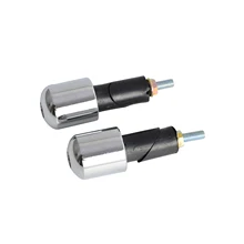 White Motorcycle Parts Ends Grip Plugs For Suzuki AN400 Burgman GS500 GS600S Bandit GSF1200 GSF1200S GSX650F TL1000R