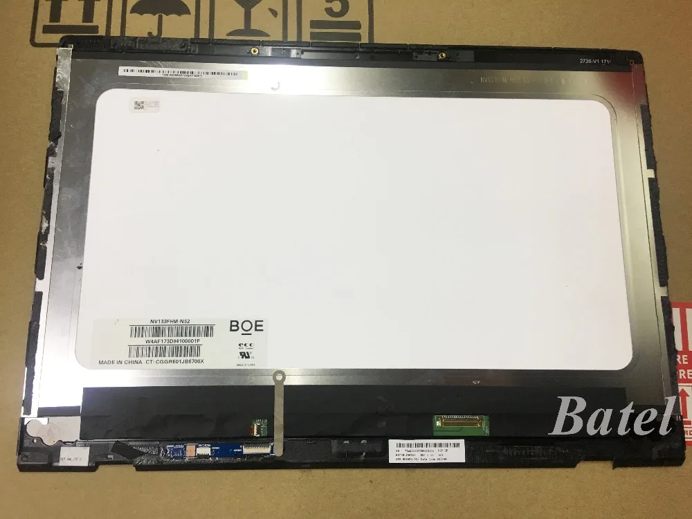 

laptop matrix LCD Display for HP Envy 13-ad 13-ad010ns 13 ad010ns 13.3" non-Touch Screen Assembly FHD 1920 x 1080 GRADE A+