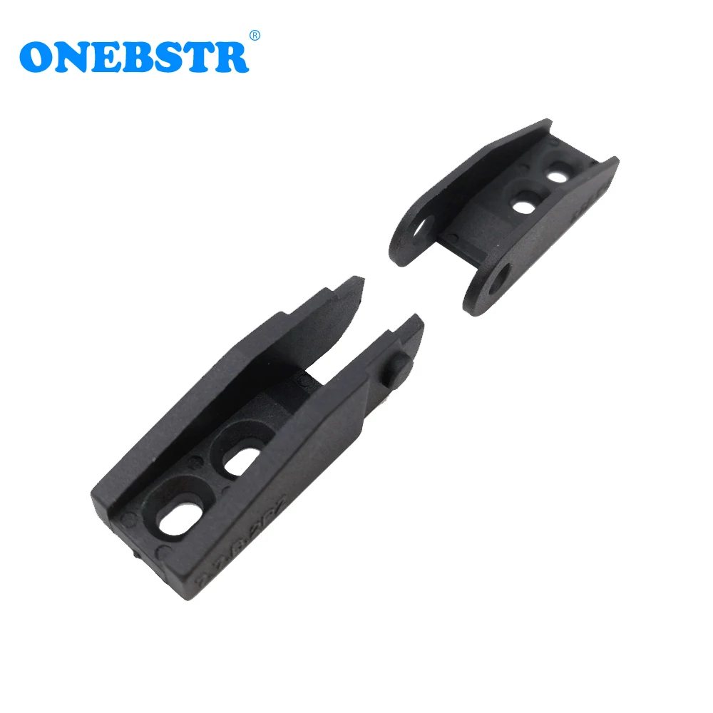 

JFLO 10 Pairs of 7x7 Drag Chain Joints Bridge non opening end Connectors PlasticTowline Cable Wire Carrier