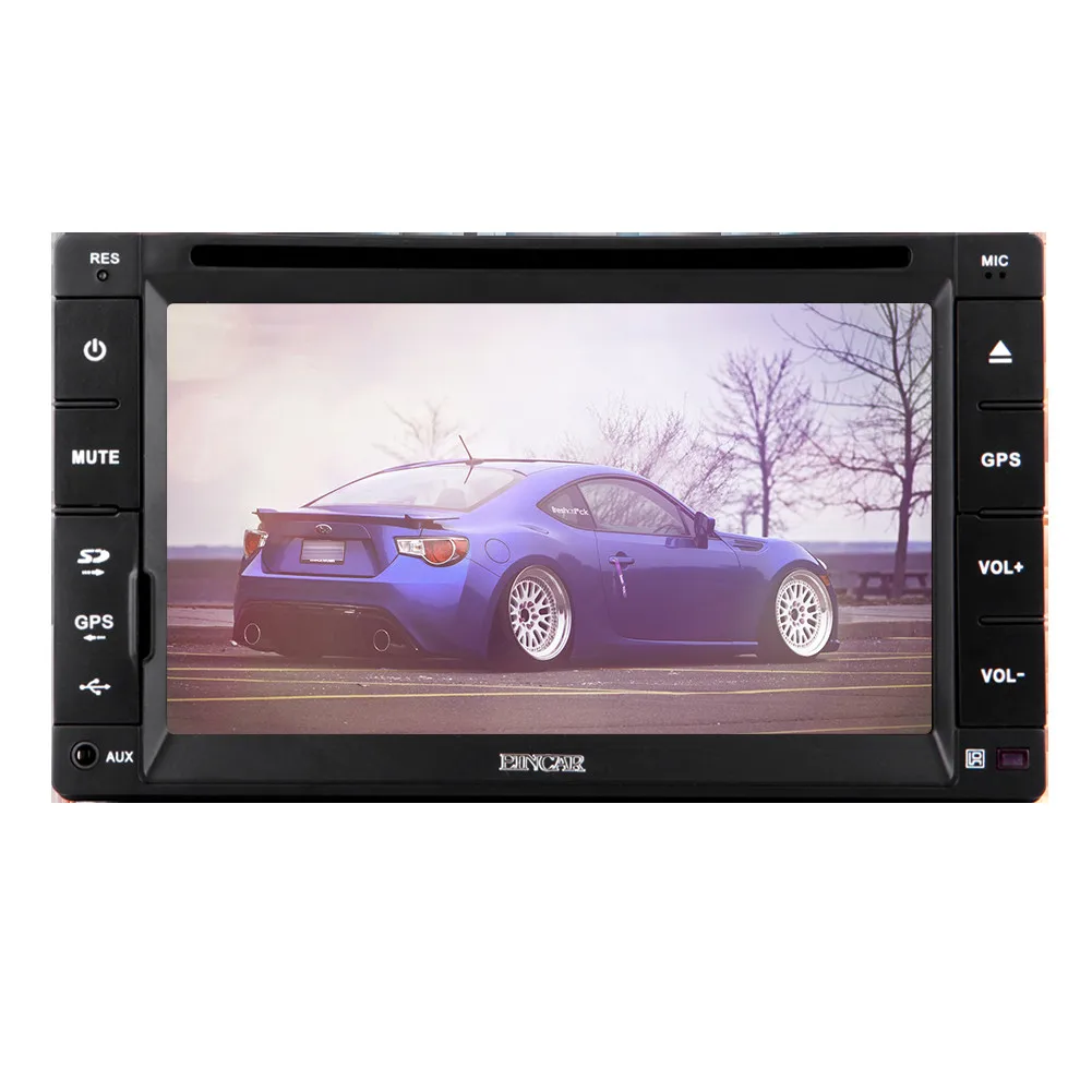 Sale PC FM Receiver win8 3D GPS Car DVD 6.2 Inch In Deck Touch Screen Capacitive Stereo MP4 RDS MP5 Music USB Video Radio 12