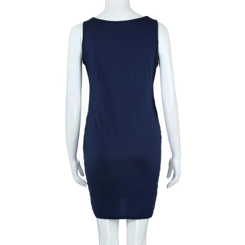 2018 Summer Dress Women Pregnants Bandage Dress Bodycon Robe Femme Mini Black Dress Sleeveless Casual Vestidos Wholesale noAR17 (46)
