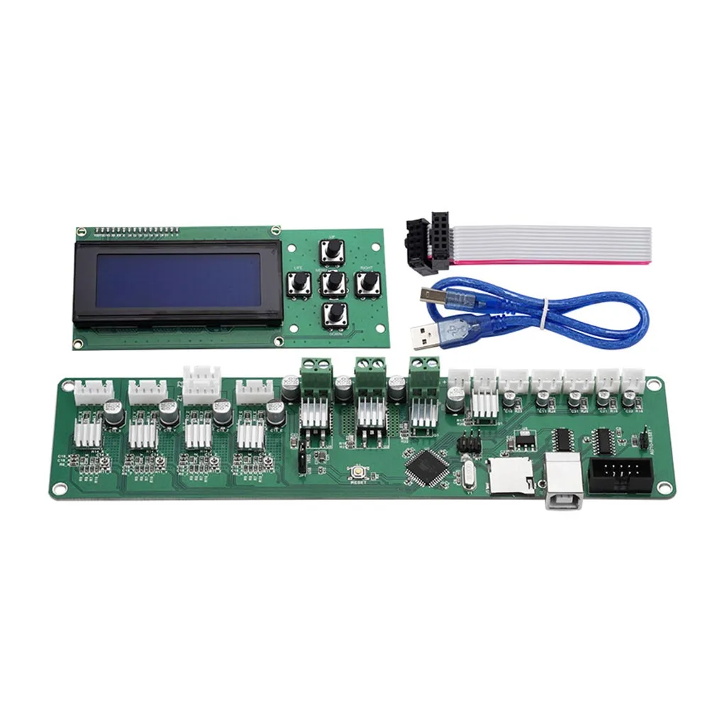 

Control Board Melzi 2.0 PCB Card ATMEGA Motherboard with 2004 Screens Kits for 3D Printer HSJ-19