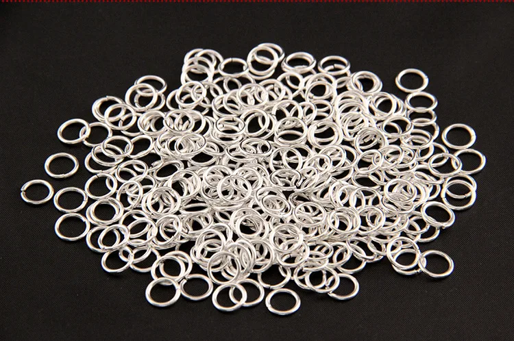 9 4-16mm Gold Link Loop Open Jump Ring For Diy Jewelry Marking Findings Connector Silver Jewelry Accessories For Necklace Bracelet Earring