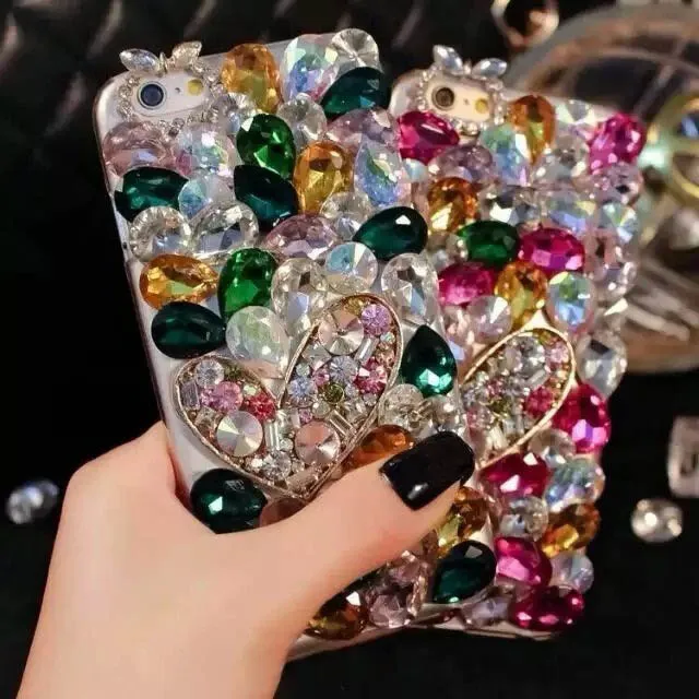 bilder für Luxury Phone Cases für iPhone 5 s SE 6 6 s 7 Plus Bling Strass Herz bogen für Samsung S8 S7 S6 Rand Plus Note 3 4 5 Fall Abdeckung bilder für Luxury Phone Cases für iPhone 5 s SE 6 6 s 7 Plus Bling Strass Herz bogen für Samsung S8 S7 S6 Rand Plus Note 3 4 5 Fall Abdeckung