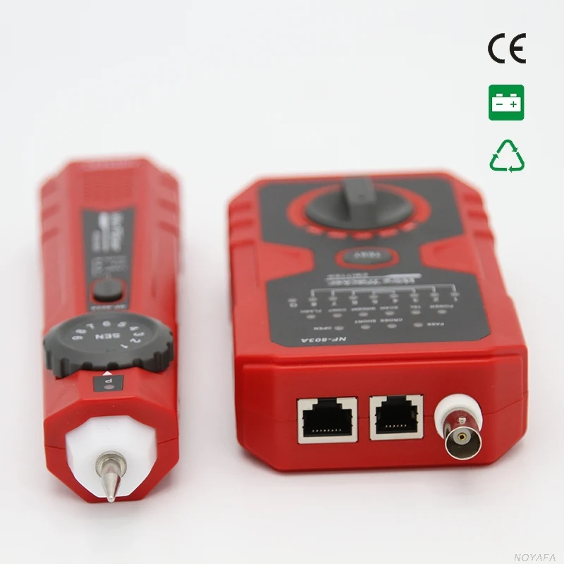 Провода трекер rj45 Noyafa NF-803A провода трекер tracer Тонер для UTP/STP RJ45, RJ11, BNC сетевой кабель тестер