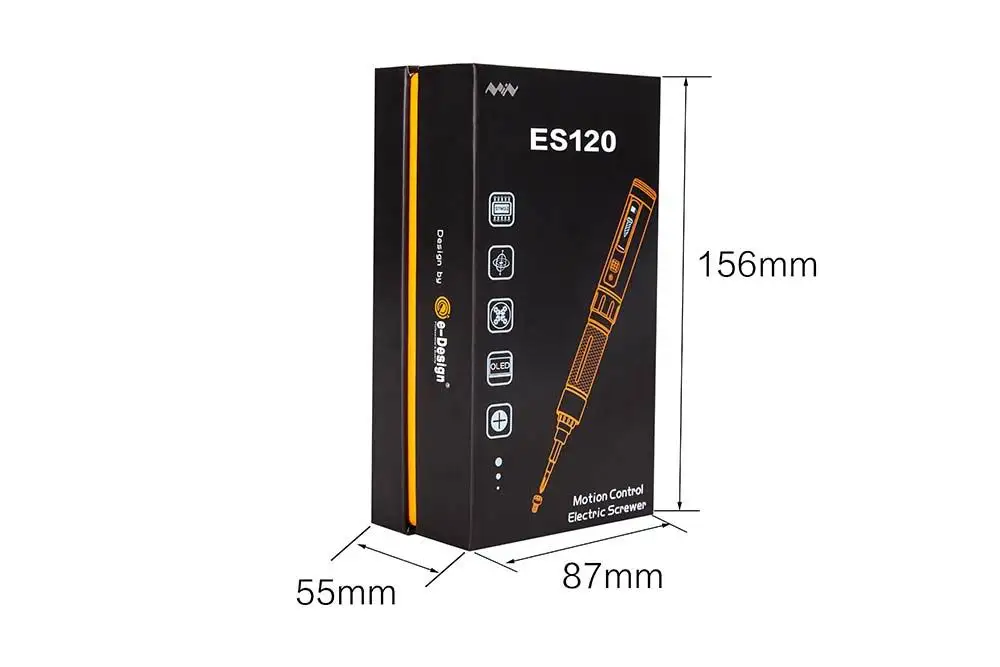 ES120 Smart точность движения Управление беспроводной электрический Мощность отвертка с STM32 CPU3 оси гироскопа биты Портативный чехол