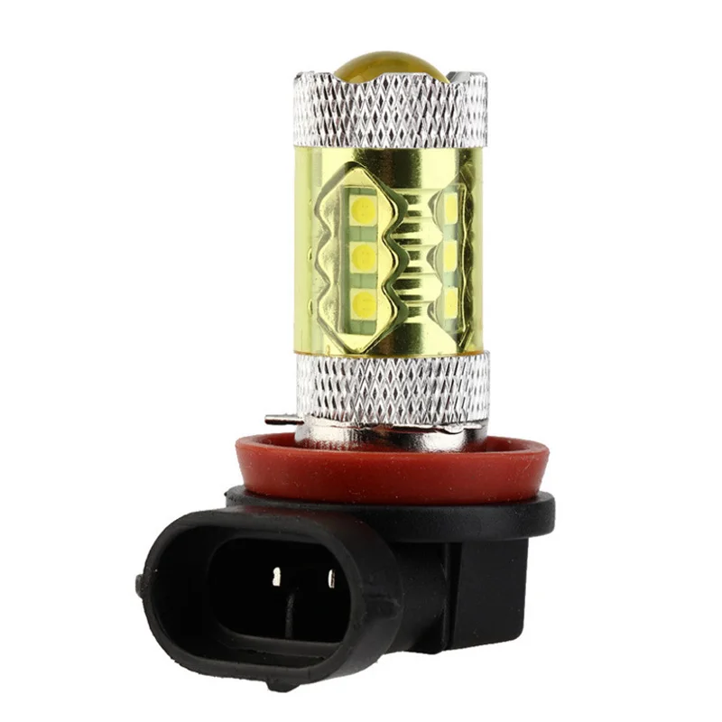 H11 H8 H9 Golden Yellow Fog Led Lampe 80 Watt Super Helle