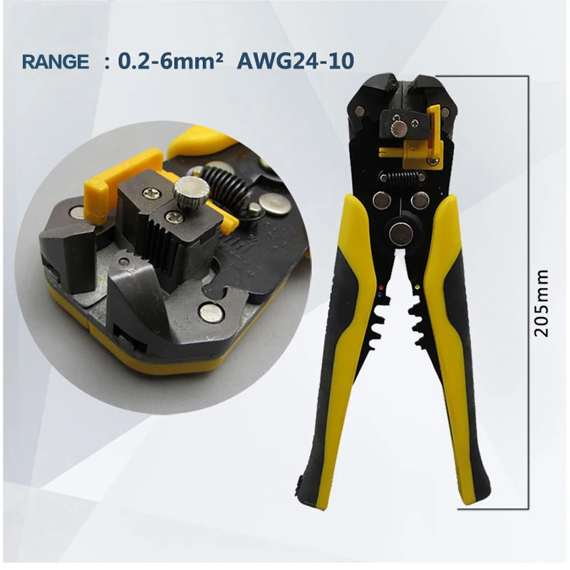 Профессиональный автоматический кабель для зачистки проводов резак для зачистки обжимные плоскогубцы Терминал ручной инструмент для резки