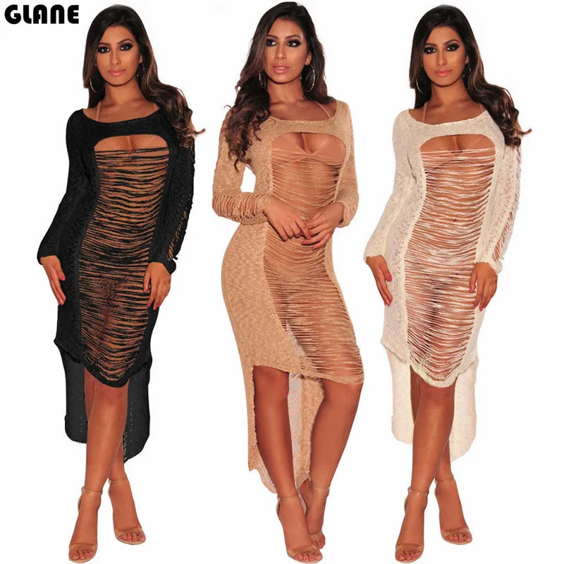 

Women Beach Cover Up 2018 swimsuit bikini Cover Ups Swimwear Irregular Hollow Tassel Beach Dress Shirt Cover-up