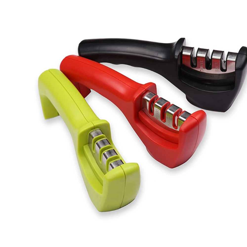 

Portable Knife Sharpener Professional Kitchen Sharpening Stone System Ceramic Whetstone Sharpener Tool Outdoor