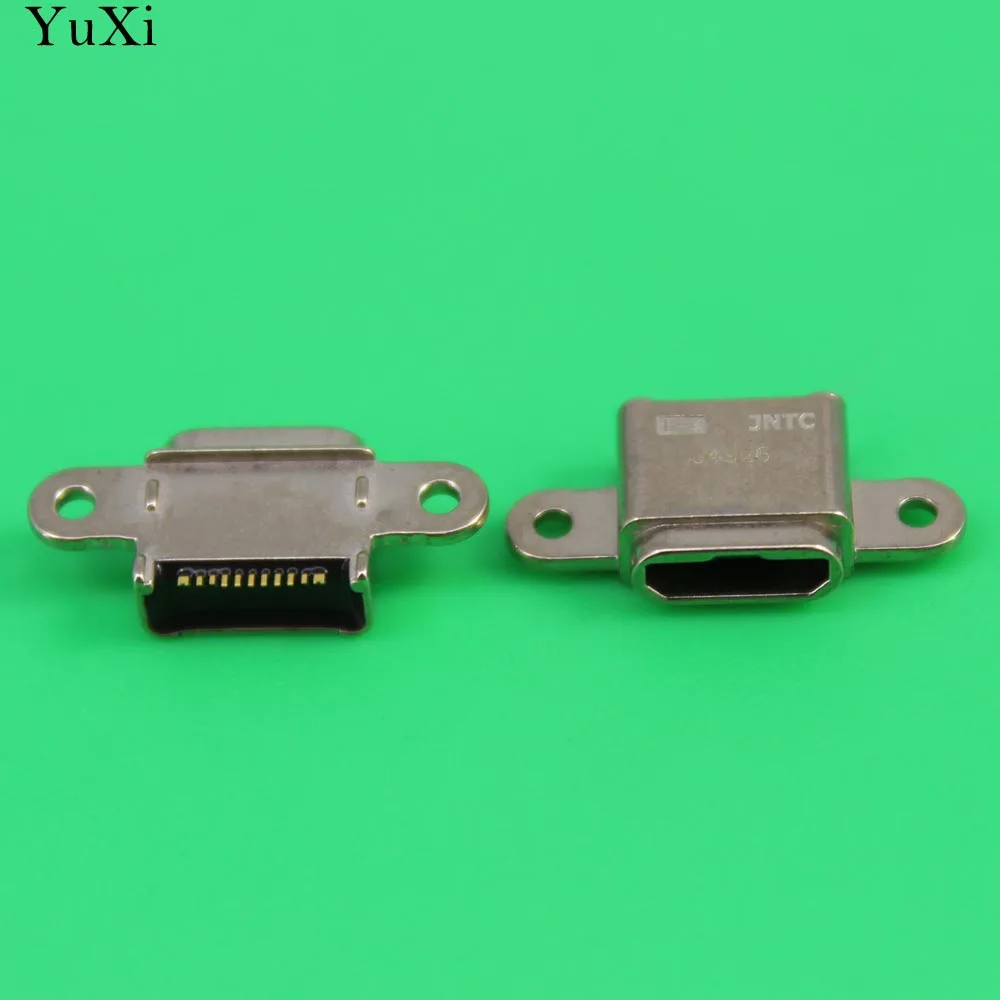 Разъем micro USB YuXi для Samsung Galaxy S7 G9300 G930F /S7edge G9350 G935F зарядный порт телефона|Шлейфы