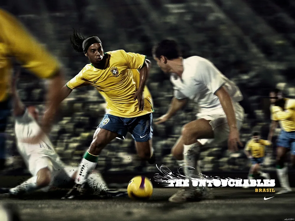 Free Shipping One Piece Wallpaper Of Ronaldinho Brazil Hot Retro Poly Glue Print Poster Hd Wall Sticker Size 20x30 U3018 Wall Stickers Aliexpress