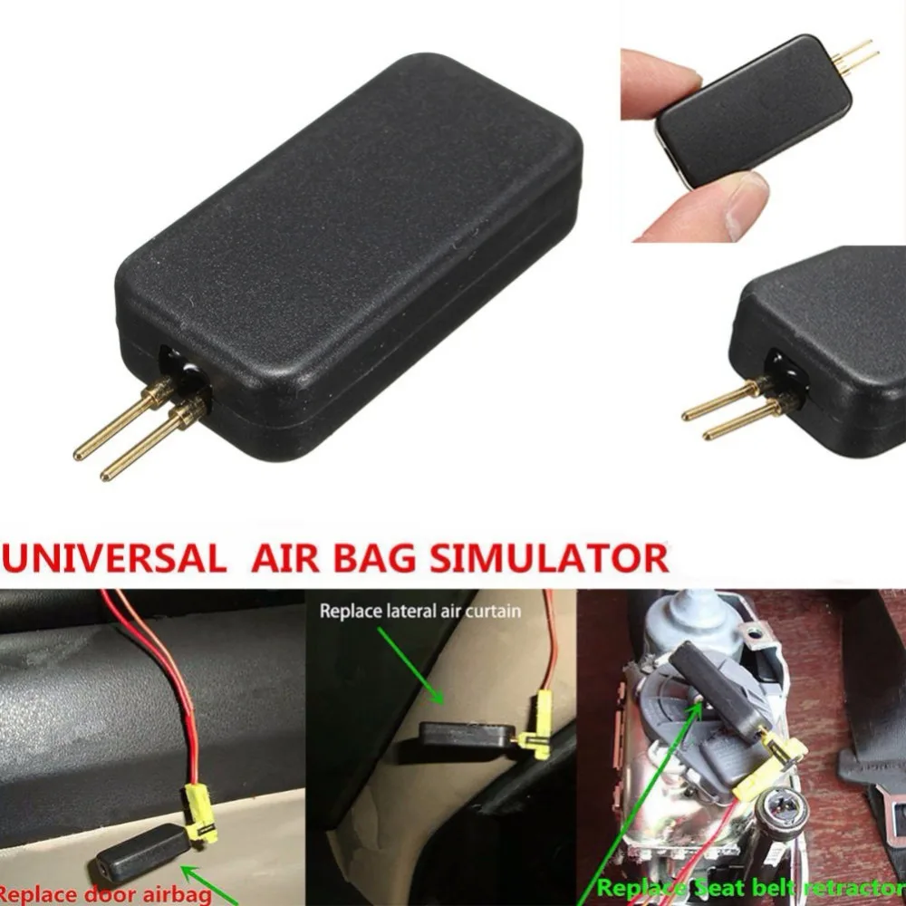Универсальный автомобильная воздушная подушка симулятор эмулятор обход гараж SRS поиск неисправностей автомобильные инструменты для