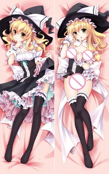 

Anime TouHou Project Perfect Cherry Blossom characters sexy girl Kirisame Marisa Dakimakura pillow cover Hugging Body pillowcase