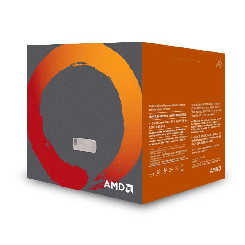 Процессор AMD Ryzen 5 1500X R5 оригинальный процессор 4 ядра 8 потоков разъем AM4 3 ГГц 65 Вт 18