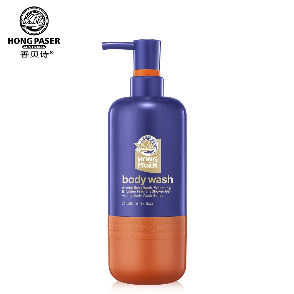 

Whitening Lubricating And Moisturizing Skin Shower Gel Decontamination White Roses fragrant Body Wash Bath Oil 700ml