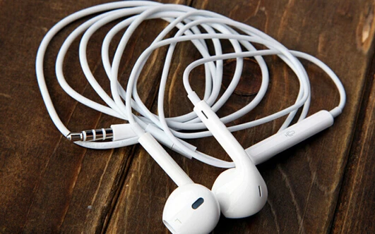 Universal 3.5mm in-ear headphone headsets earphone fone de ouvido casque a ecouteurs for IPHONE 5 6 ipad mp3 mp4 with box | Электроника