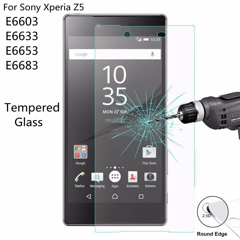 

9H Hardness For Sony Z5 Premium Tempered Glass Screen Protector For Sony Xperia Z5 Dual E6603 E6633 E6653 Protective Glass Film