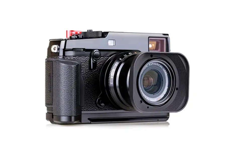 Full Metal Square Lens Hood With Cap For Fuji Fujinon Lens Xf 35mm