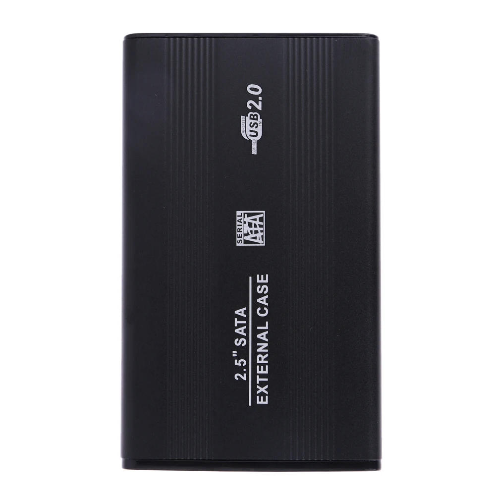 Новый USB 2.0 HDD жесткий диск мобильного Внешний корпус Box Дело 2.5 "SATA HD корпус/