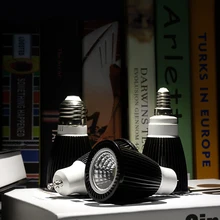 6 шт GU10 MR16 Светодиодный прожектор E27 E14 лампочка 12 ваттов 9 ваттов 7W5W AC220V светодиодный COB конденсаторный лампа диффузии лампа полного спектра, холодный и теплый свет