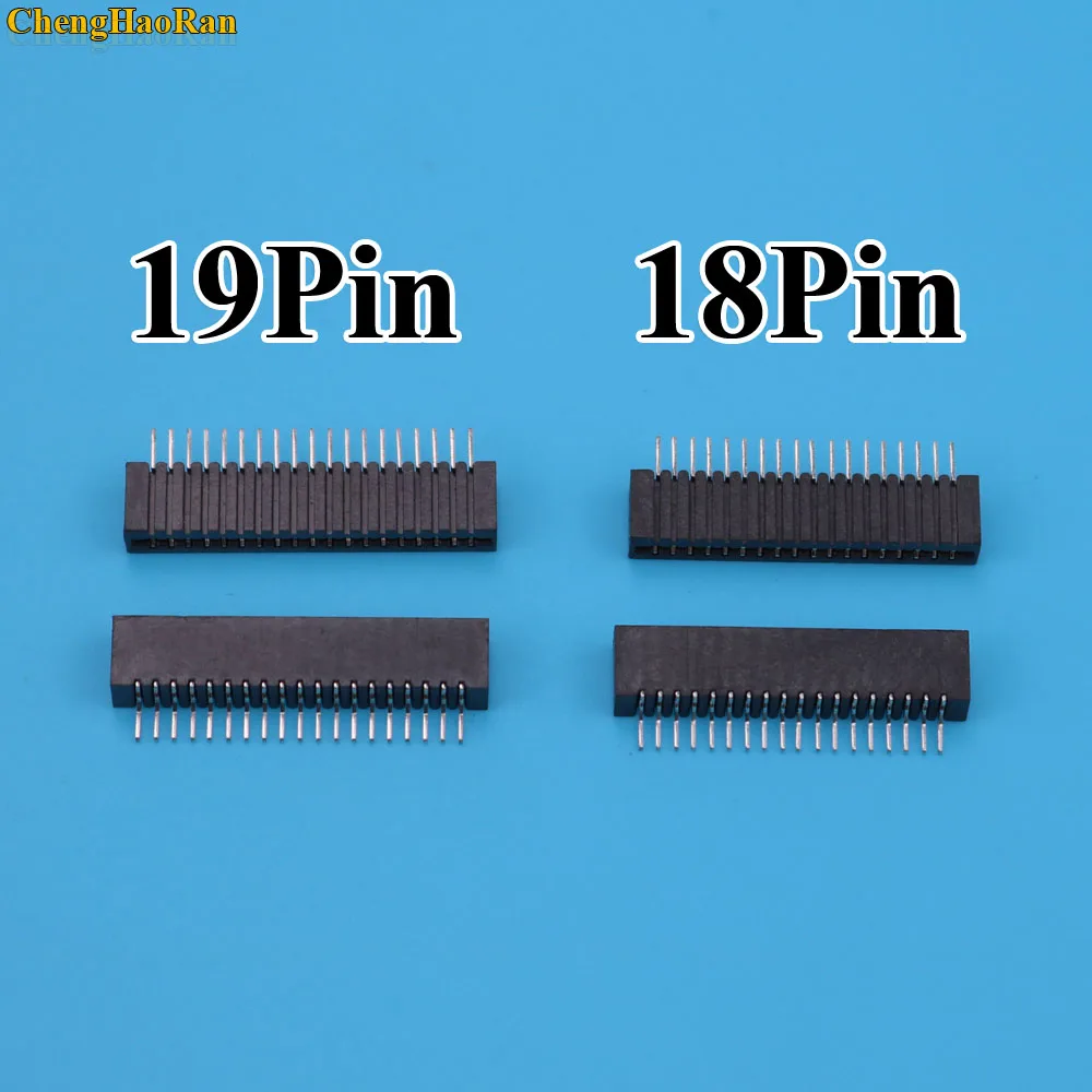 

2pcs 18Pin 19Pin Key Film Socket for Sony PS2 Flex Ribbon FLEX Cable Connect Port Conductive Film Socket Connector