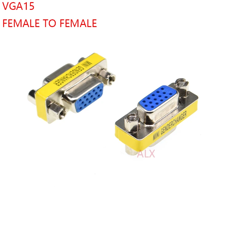 5 шт. VGA SVGA DB15 15pin гнездовой разъем 15p мини адаптер для смены пола | Обустройство