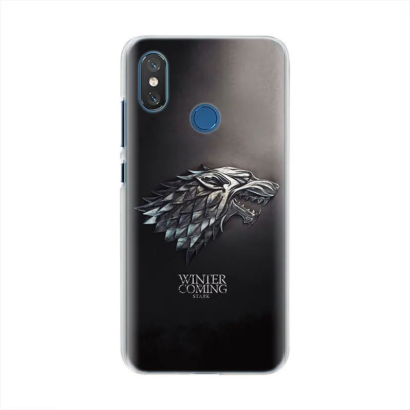 game of throne Phone Case coque for Xiaomi Mi 9 8 A1 A2 Lite Redmi 5 5A 6 6A 6Pro Note 5 6 7 Pro Hard back case