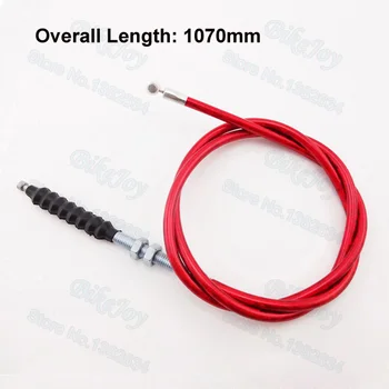 

Clutch Cable Side Adjustable Red for 125cc 140cc 150cc 155cc 160cc 200cc SSR CRF XR50 Dirt Pit Bike ATV Quad Go Kart Motorcycle