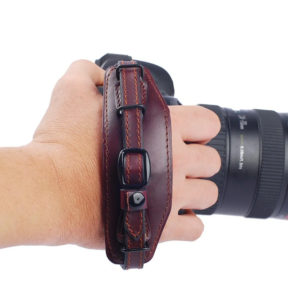 Camera Hand Wrist Strap Belt with Metal Quick Release Plate for Canon