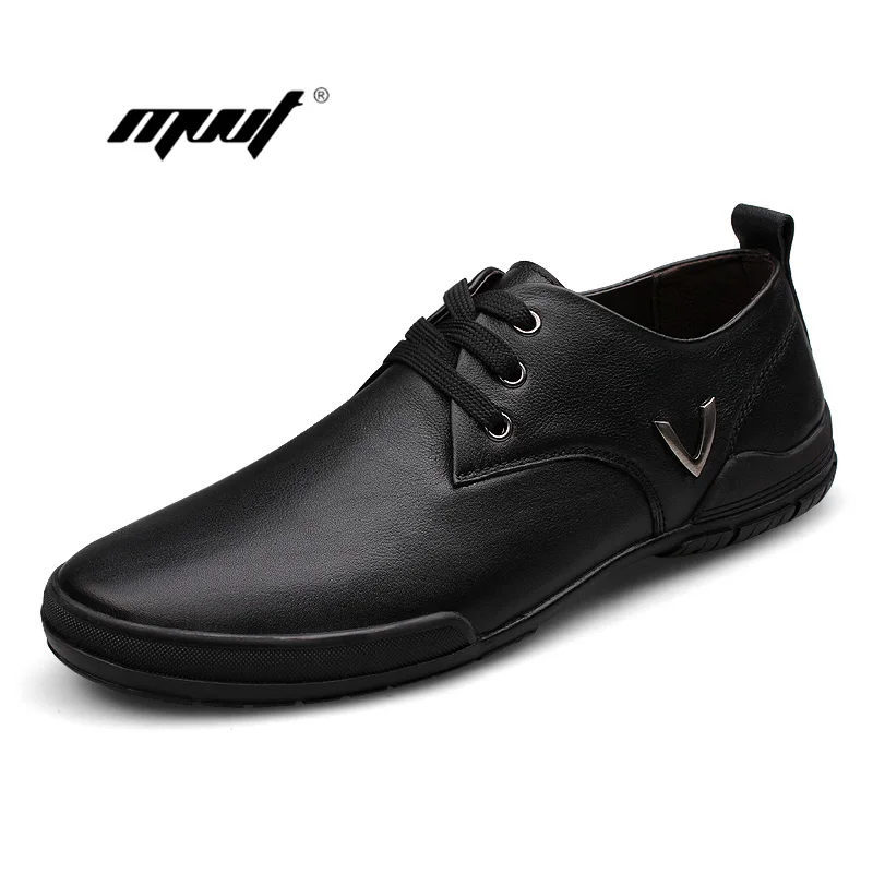 

MVVT Brand Men Casual shoes High Quality Plus Size Men Genuine Leather Shoes Luxury Brand Shoes Men