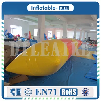 

Free Shipping 7x2m 0.9mm PVC Inflatable human catapult , water jumping blob, inflatable water blob