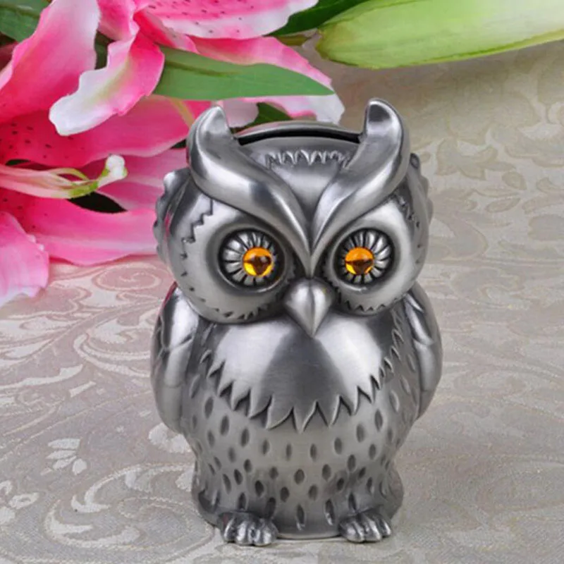 Brown-Owl-Shaped-Metal-Piggy-Bank-Coin-Bank-Money-Box-Money-Saving-Box-Home-Decor-Favor