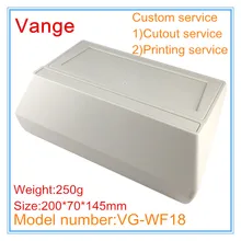 1 шт./лот сетевой электронный ящик для проекта 200*70*145 мм инструмент из АБС-пластика Корпус diy для модуля PCB распределительная коробка