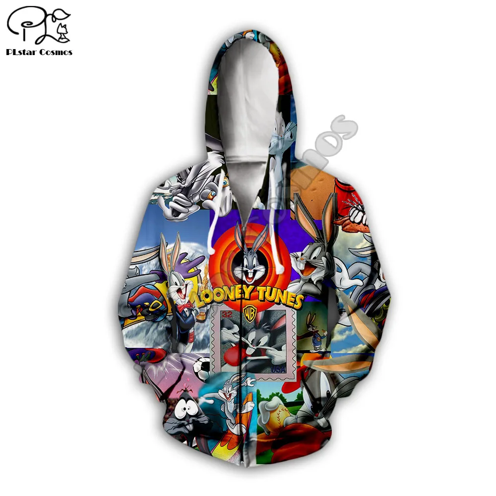 Women Men 3D Print Hoodies Pullover Sweatshirts Bugs Bunny looney tunes collage Women Men 3D Print Hoodies Pullover Sweatshirts Bugs Bunny looney tunes collage