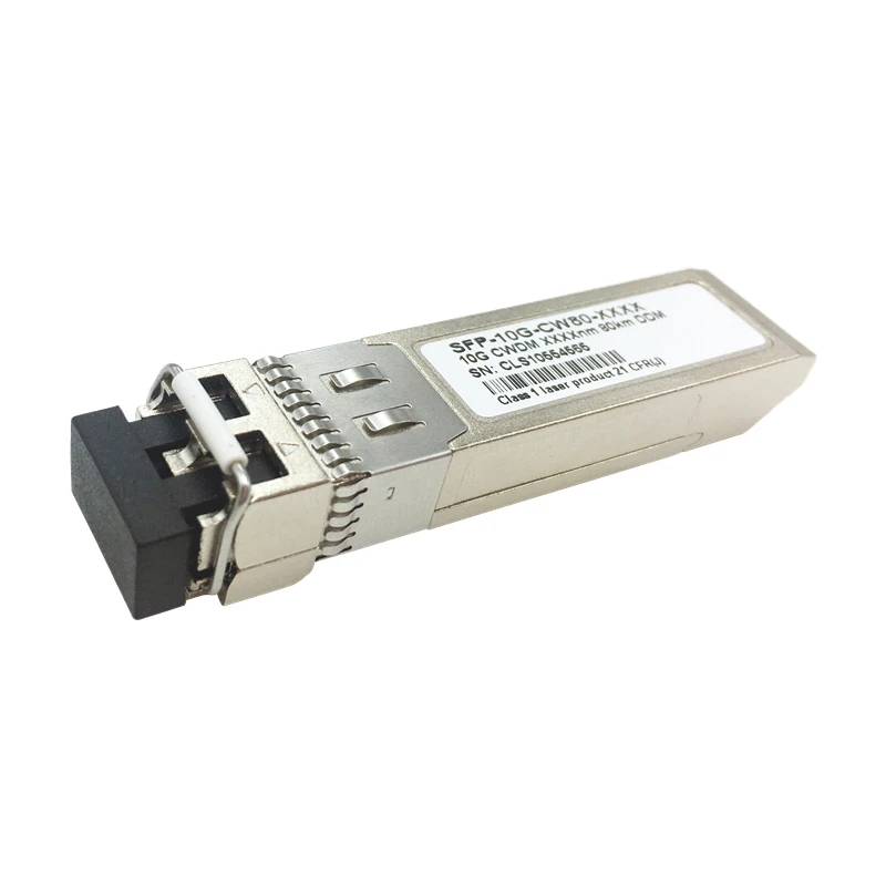 10G DWDM SFP + 40km C Band CH17 to CH61 модуль 80km|Оптоволоконное оборудование| |