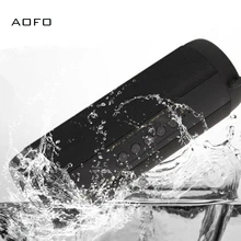 Aofo Беспроводной IP67 Водонепроницаемый Hands-free громче Динамик с микрофоном, Портативный HiFi Bluetooth динамик TF FM