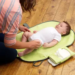 2018 Новый Портативный ребенка коврик для смены подгузника Водонепроницаемый складной подгузник водонепроницаемый подгузник путешествия
