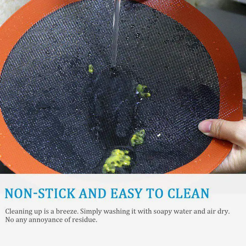 

Silicone Breathable Multi-purpose Grilled Grid Non-stick DIY Pizza Tools for Household Kitchen Baking Pastries Biscuits Steak
