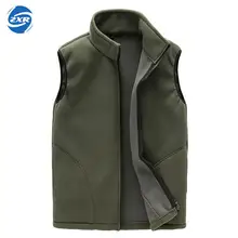 Горный мужской весенний флисовый жилет, пальто для походов, альпинизма, треккинга, рыбалки, мужские куртки без рукавов